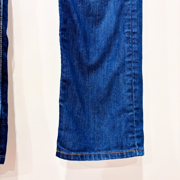 DISH JEANS Trixie Dark Wash Low Rise Slim Straight Jeans | Size 27x32 * - Picture 8 of 12